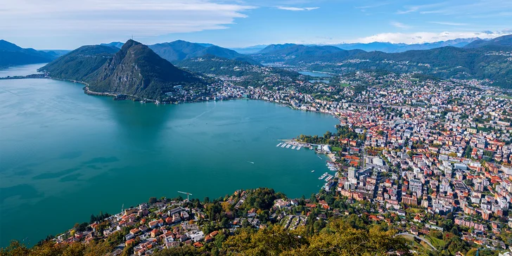 Švýcarské Lugano a Bellinzony s trojicí hradů UNESCO