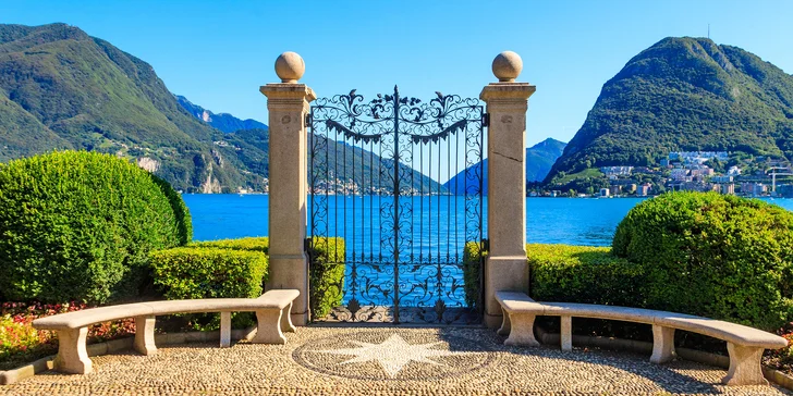 Švýcarské Lugano a Bellinzony s trojicí hradů UNESCO