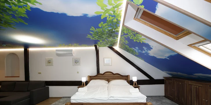 Pobyt se stravováním a hodinou privátního wellness ve středních Čechách