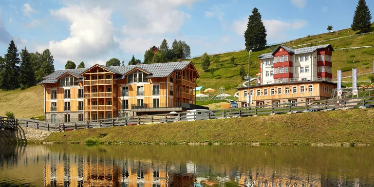 Moderní a plně vybavené apartmány v centru Pece pod Sněžkou až pro 6 osob