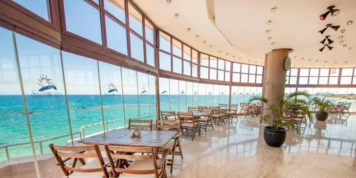 Kypr letecky: 5* Salamis Bay Conti Resort, ultra all inclusive, wellness, fitness i dětský klub ČEDOG