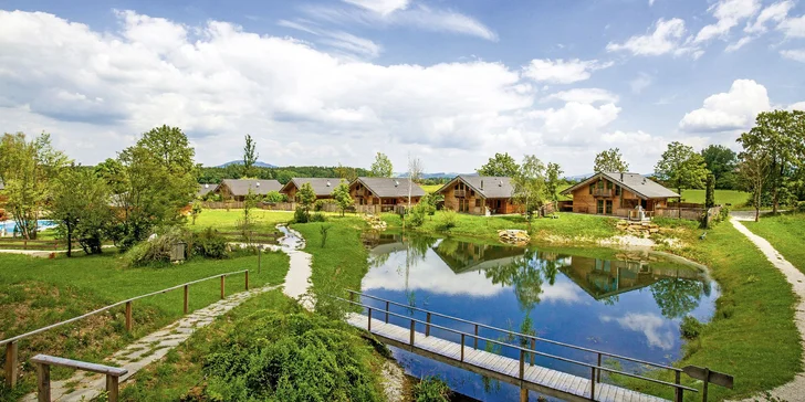 Německo pro dva i rodinu: chalet s privátním i veřejným wellness a snídaně