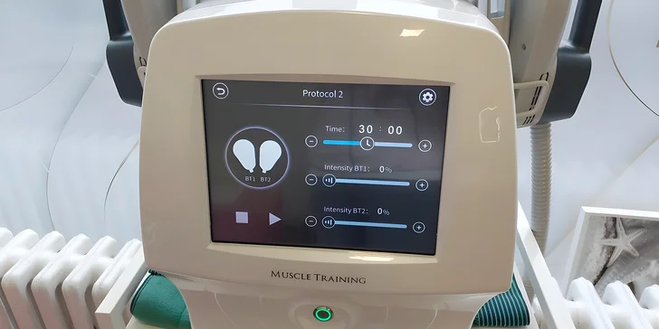 Zrychlujte hubnutí s EMS: 45minutové ošetření včetně přístrojové lymfodrenáže