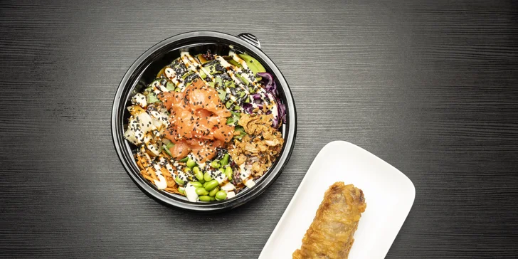 Otevřené vouchery do Sushi hub: 300 Kč až 1 000 Kč na sushi k odnosu s sebou
