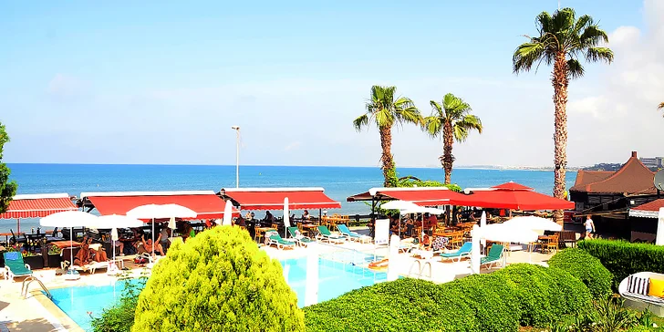 Turecká riviéra letecky: hotel Altinkum Beach***, 7 nocí s all inclusive a bazény