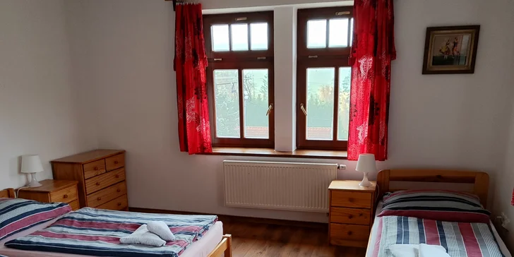 Pobyt v malebném Podkrkonoší se snídaní a infrasaunou pro páry i rodiny