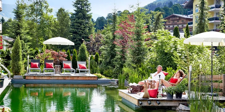 Rakouské Alpy s obřím wellness, bufetovými snídaněmi a turistickou kartou