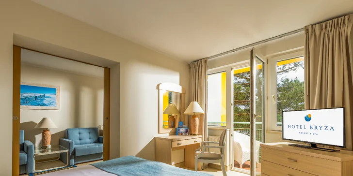 Dovolená u Baltu: 4* hotel na poloostrově Hel u pláže se stravou i wellness