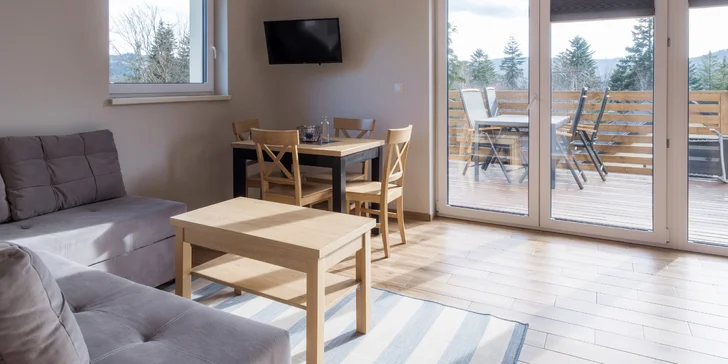 Apartmány až pro 4 osoby: skvělá výchozí poloha pro výlety, ideální pro rodiny s dětmi