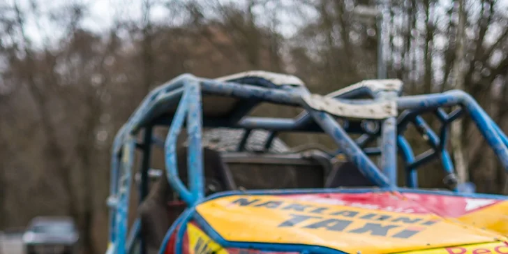 Zážitková spolujízda v offroad speciálu na terénní rallye trati v Přelouči