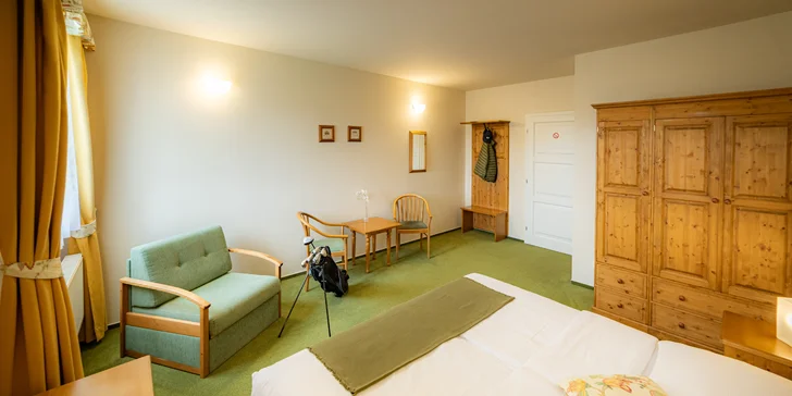 Penzion u golfového hřiště v Černické oboře u Bechyně: jídlo, sauna i golfový balíček s green fee
