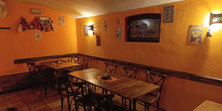 Mexiko na talíři v novém podniku: chilli con carne, burrito i nachos pro 1 nebo 2 osoby