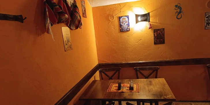 Mexiko na talíři v novém podniku: chilli con carne, burrito i nachos pro 1 nebo 2 osoby