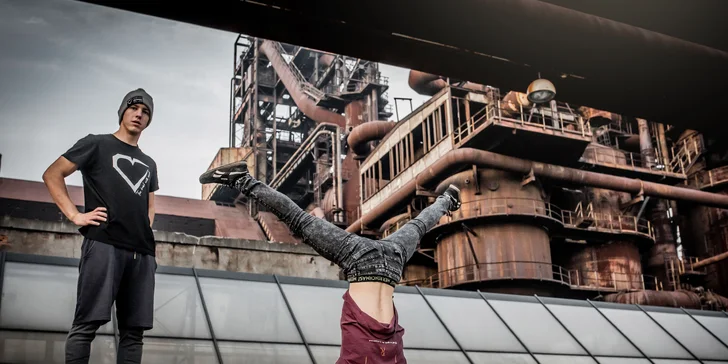 Individuální lekce parkouru: pro 1, 2 či 3 osoby (90 minut)