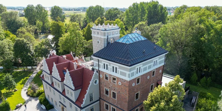 Zámecká romantika u Vratislavi: snídaně či polopenze, neomezený wellness a krásné okolí