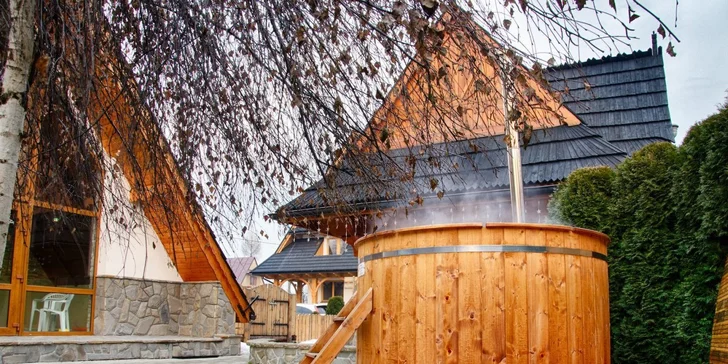 Polské Tatry pro páry i rodiny: krásný hotel se snídaní a neomezeným wellness