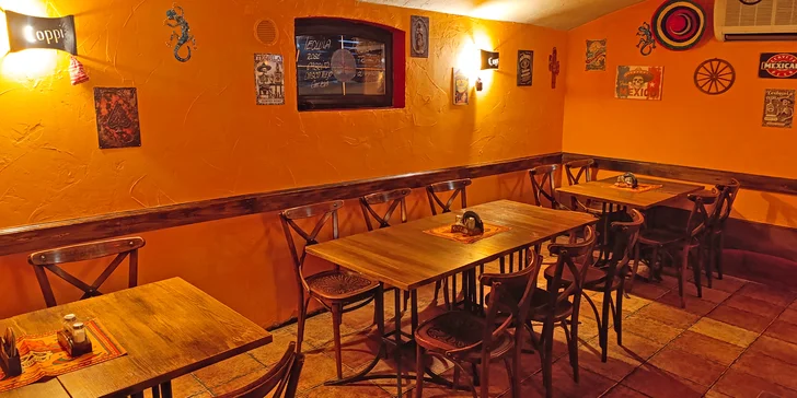 Mexiko na talíři v novém podniku: chilli con carne, burrito i nachos pro 1 nebo 2 osoby