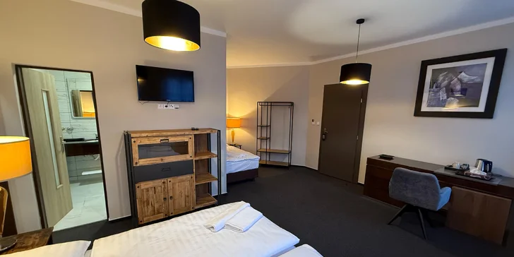 Českosaské Švýcarsko: nový hotel s wellness, snídaně či polopenze i výlety k Pravčické bráně