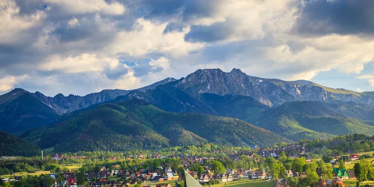 Relax až pro 6 osob: luxusní domky v Zakopaném s výhledem na Tatry