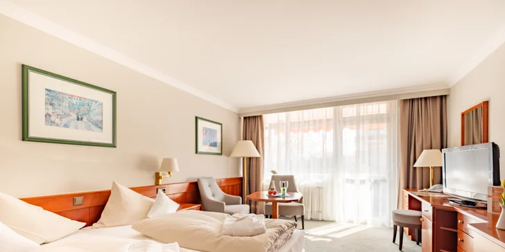 Proslulé termály v Bad Füssing: 4* hotel s wellness, polopenzí a kartou výhod