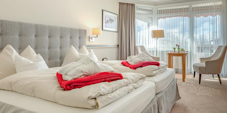 Proslulé termály v Bad Füssing: 4* hotel s wellness, polopenzí a kartou výhod