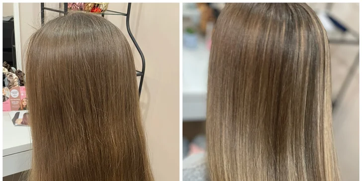Hloubkové čištění vlasů a pokožky hlavy, masky, mytí, foukaná a styling