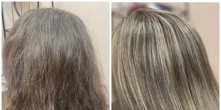 Hloubkové čištění vlasů a pokožky hlavy, masky, mytí, foukaná a styling