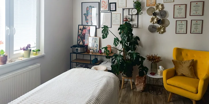 Sportovní masáž zad a šíje, relaxační velvet touch nebo ájurvédská masáž celého těla