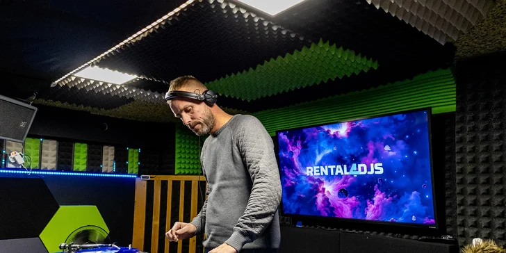Naučte se DJing: pronájem zkušebny, lekce s profesionálem