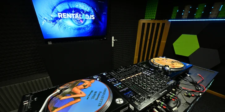 Naučte se DJing: pronájem zkušebny, lekce s profesionálem