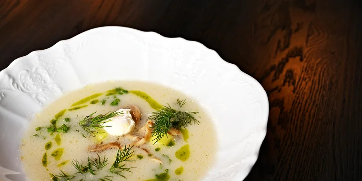 Degustační menu v restauraci Talíř: 3chodové, 4chodové pro vegetariány i neomezené nápoje