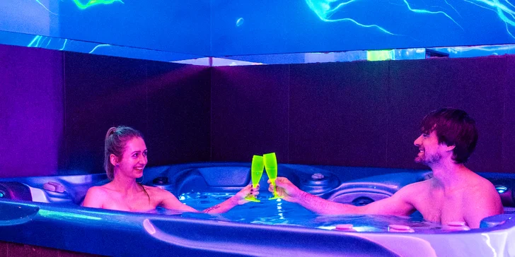 Relaxujte ve dvou v oáze klidu a soukromí: až 5 hodin wellness pohody i občerstvení