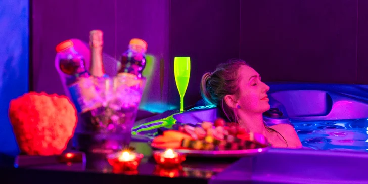 Relaxujte ve dvou v oáze klidu a soukromí: až 5 hodin wellness pohody i občerstvení