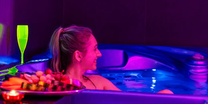 Relaxujte ve dvou v oáze klidu a soukromí: až 5 hodin wellness pohody i občerstvení
