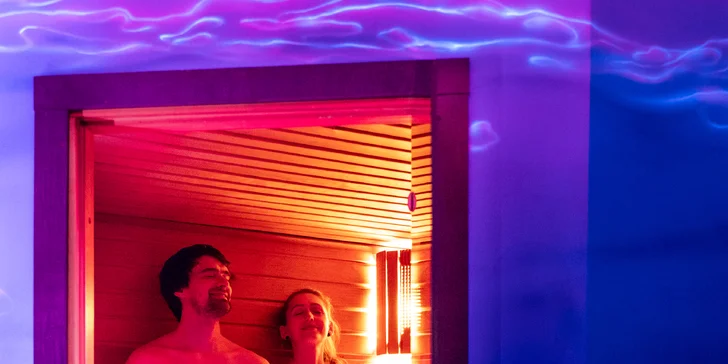 Relaxujte ve dvou v oáze klidu a soukromí: až 5 hodin wellness pohody i občerstvení