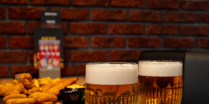Smažené prkénko v novém podniku na Stodolní: křídla, řízky, nachos i pivo