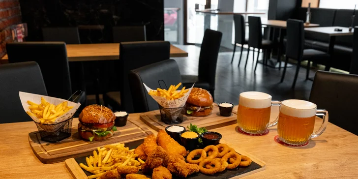 Smažené prkénko v novém podniku na Stodolní: křídla, řízky, nachos i pivo