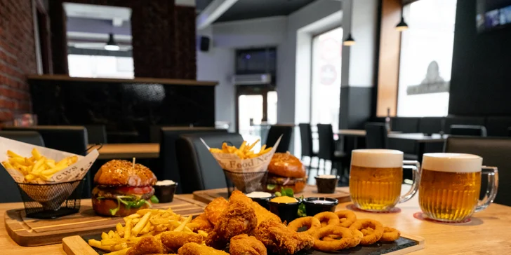 Smažené prkénko v novém podniku na Stodolní: křídla, řízky, nachos i pivo