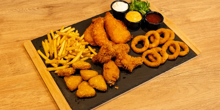 Smažené prkénko v novém podniku na Stodolní: křídla, řízky, nachos i pivo