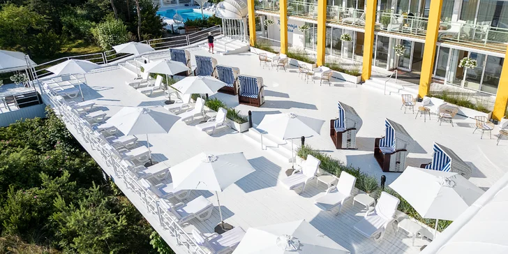 Dovolená u Baltu: 4* hotel na poloostrově Hel u pláže se stravou i wellness