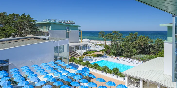 Dovolená u Baltu: 4* hotel na poloostrově Hel u pláže se stravou i wellness