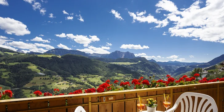 Horský hotel v Dolomitech: polopenze+, krásný wellness, atrakce zdarma či se slevou a božské výhledy