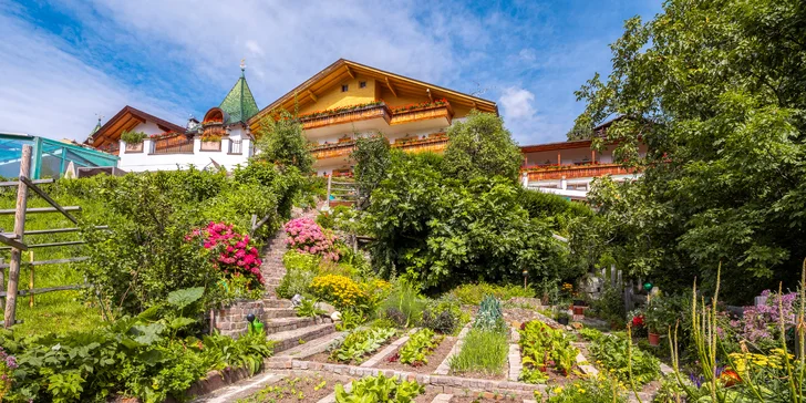 Horský hotel v Dolomitech: polopenze+, krásný wellness, atrakce zdarma či se slevou a božské výhledy