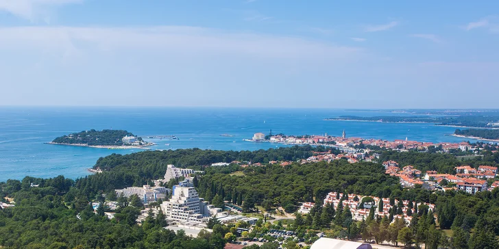Dovolená v Poreči: 3* apartmány až pro 6 os. i vstup do bazénů a dětské herny