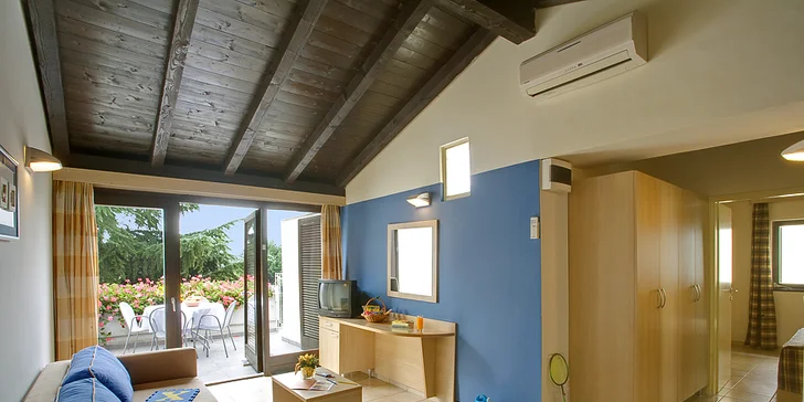 Dovolená v Poreči: 3* apartmány až pro 6 os. i vstup do bazénů a dětské herny
