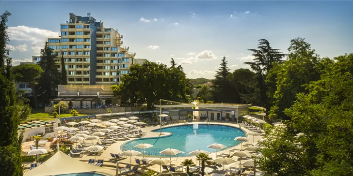 Dovolená v Poreči: 3* apartmány až pro 6 os. i vstup do bazénů a dětské herny