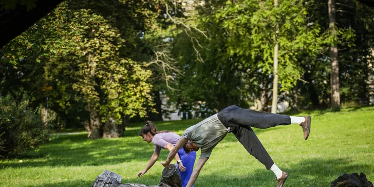 Individuální lekce parkouru: pro 1, 2 či 3 osoby (90 minut)