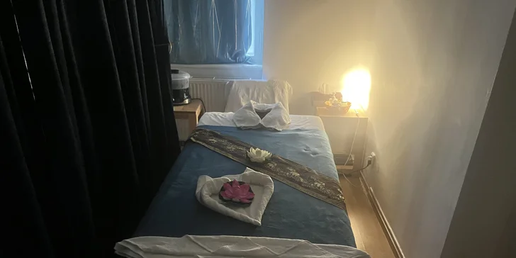Thajská masáž olejová i aromaterapeutická: záda, ramena či celé tělo, 60–90 min.