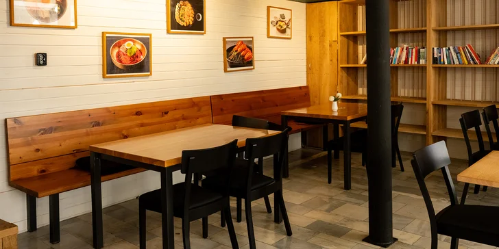 Korejské degustační menu pro 2 osoby: kimbab, žebra i domácí kimchi