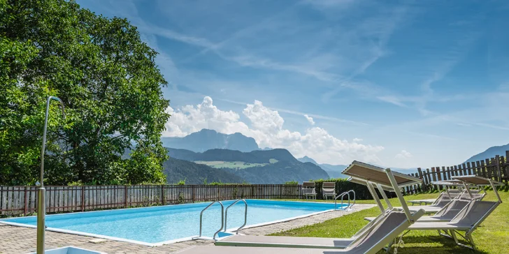 Horský hotel v Dolomitech: polopenze+, krásný wellness, atrakce zdarma či se slevou a božské výhledy